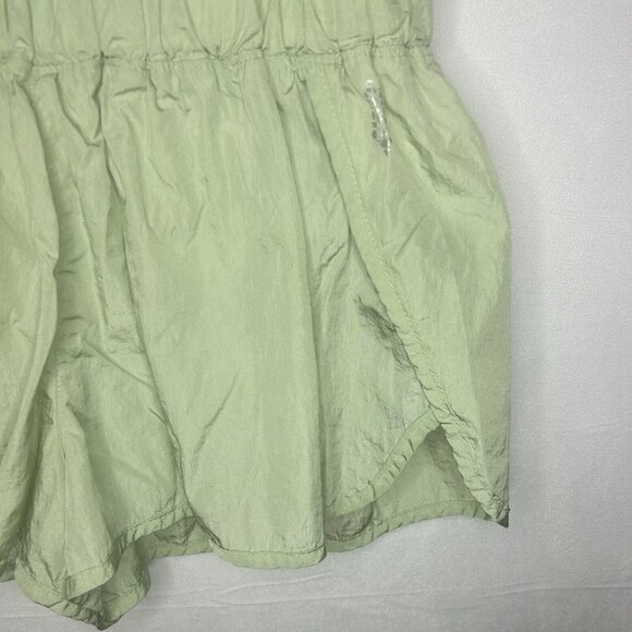 Free People Movement The Way Home Shorts Size M Mint Green High Rise Lined 2” - Picture 3 of 8